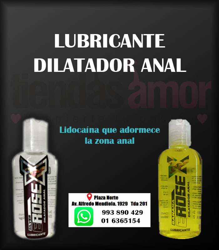 LUBRICANTE ANAL DE RAPIDA ACCIÓN EROSEX